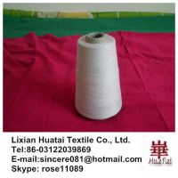 30s wax raw white viscose yarn 