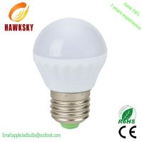 elegant appearance plastic 5w led bulb lights 