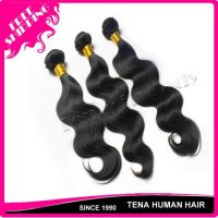 TENA durable and long lasting MALAYSIAN WAVY Human Hair Weaves