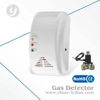 CE approved semiconductor sensor gas detector with shut off valve