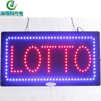 elelctric shining letters lotto led signs China 