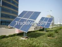 Dual axis solar tracker