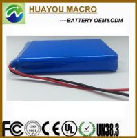 GPS navigator 3.7V 6000mAH battery lithium polymer battery