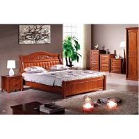 Solid wood bed room set