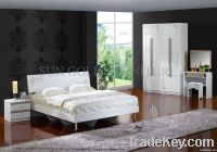 modern wooden bedroom furniture set