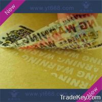 VOID tamper evidet sticker