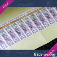 hot stamping foil transfer paper label