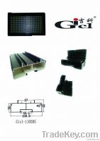 Patent right prove double side aluminum profile for display