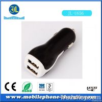 New style dual usb car charger for the cell phone with 2.0 usb port