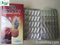 Oem Via Ananas Weight Loss Capsule