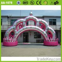 Durable material cheap cute inflatable arch