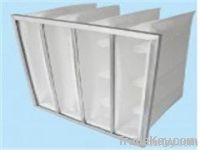 Hot welded pocket bag filter for ventilation systems application