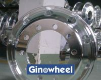 aluminum and steel truck wheel