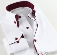 men's dress shirts with the double-button down collar with the latest