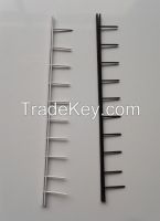 10 Pin White Velo Binding Stripes