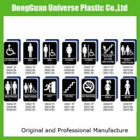 Braille Sign For Toilet