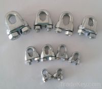 hot sale wire rope clips, crane rigging clips, fastener cable clips