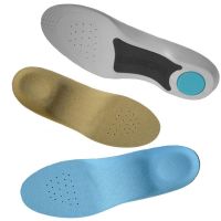 Shock absorption sneaker insoles  PU gel sports running insole