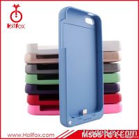 External power bank rechargeable battery charger case for iPhone 5 5S