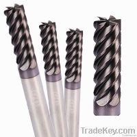 carbide square end mills 2-8flutes, coated