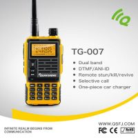 New dual band UHF and VHF walkie talkie