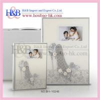 New design acrylic wedding photo album cover design