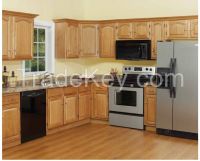 China Manufacturer of American Style Wooden Kitchen Cabinet Factory