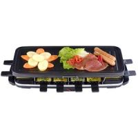 Grill for 12 persons Grills with 12 small pans