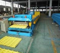 color glazed tile forming machine