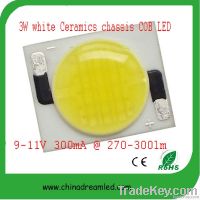3 years warranty hot new and good quality3 watt white Ceramics led cob