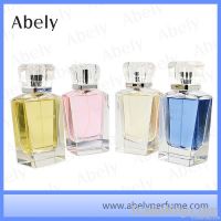 75ml crystal perfume bottle, empty perfume bottle, glass bottle