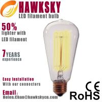 Seven years experience CE FCC certificate China LED filament bulbs manufacturer