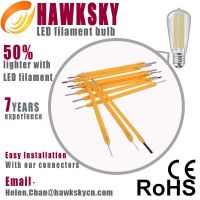 Germany IS test machine 6000~6500K China LED filament bulbs factory