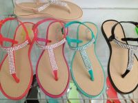 crystal sandals