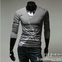 Long Sleeve V-Neck T-Shirts