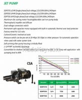 Jet Pump SDP370 SDP550 SDP750