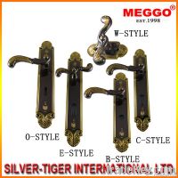 Hot sell aluminium/zinc door handle with perfect design 2014