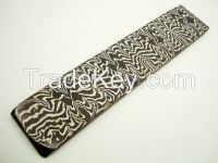 Mosaic Damascus steel Billet