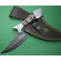 Damascus Steel Skinner Knife
