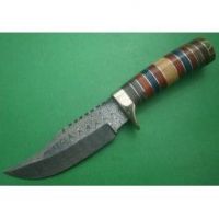  Beautiful Damascus Steel Hunting Knife