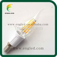 Patent Product Edison Style Replace Incandescent Bulb C35 F35 B35 E14 E12 2W 3W 4W dimmable and non-dimmable  Led Filament Candle Bulb 