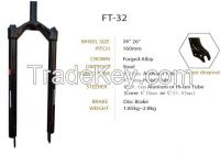 Fat tire bicycle fork 