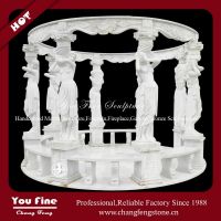 Natural Garden Stone Large Outdoor Gazebo