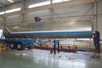 aluminum fuel tanker trailer