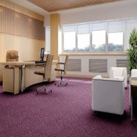 Electrostatic Flocked Carpet Tiles