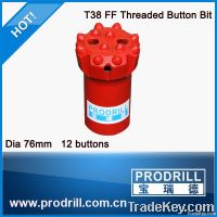 76mm rock drill bit carbide insert sandvik