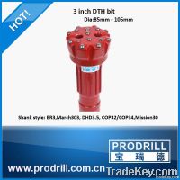 Rock drill dth hammer bits