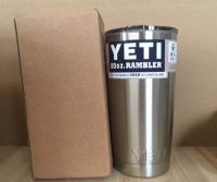 Yeti 10oz 12oz 20oz 30oz Rambler Stainless Tumbler Bilayer Insulation Cups Car Beer Mug Large Capacity Sports