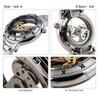 Men's Automatic Mechanical Wrist Skeleton  50M Waterproof