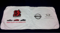 car front window sunshade/white tyvek sunshade